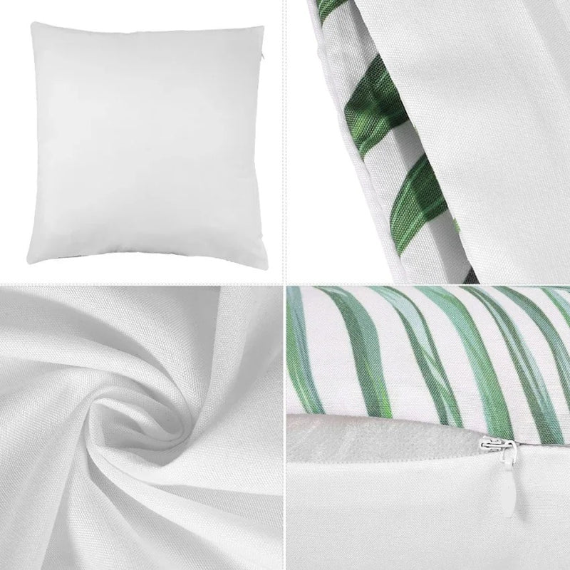 ANYHOUZ Pillowcase White Abstract Semi Circles Cotton Polyester Cushion Cover