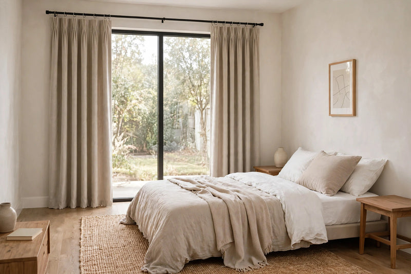 Anydrape Light Pawn Velvet Blackout Curtains – High‑Quality Modern Luxury Drapes for Living Room, Bedroom & Dining Windows