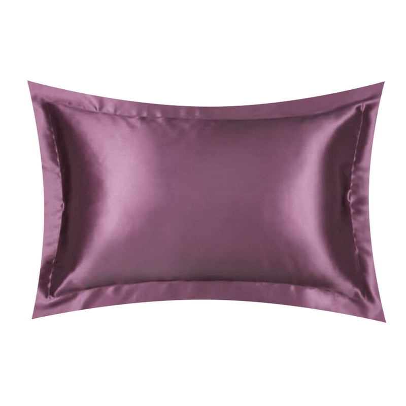 ANYHOUZ Pillowcase Sapphire Luxury Soft Natural Mulberry Silky Two Sided Satin Cover