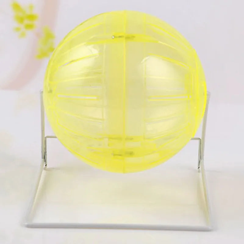 ANYWAGS Pet Toys Yellow Hamster Mouse Soft Running Ball