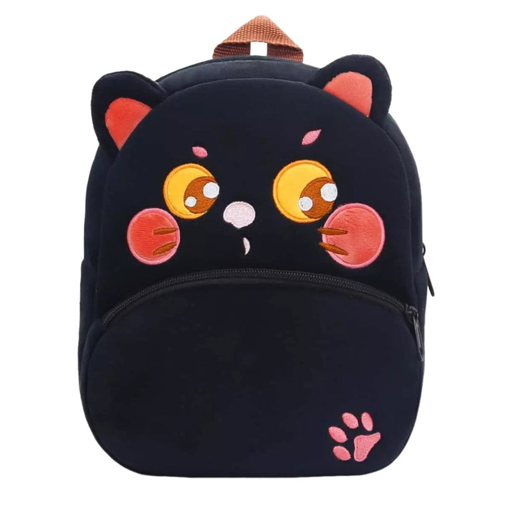 Anypack 3D Black Cat Kids School Backpack Cute Cartoon Animal Style Ch — GoodGoodHome