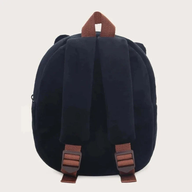 ANYKIDZ 3D Black Cat Kids School Backpack Cute Cartoon Animal Style Children Toddler Plush Bag Perfect Accessories For Boys and Girls