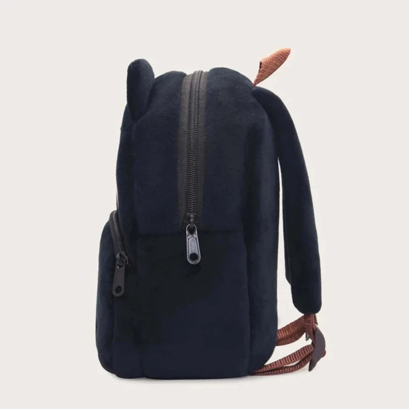 ANYKIDZ 3D Black Cat Kids School Backpack Cute Cartoon Animal Style Children Toddler Plush Bag Perfect Accessories For Boys and Girls