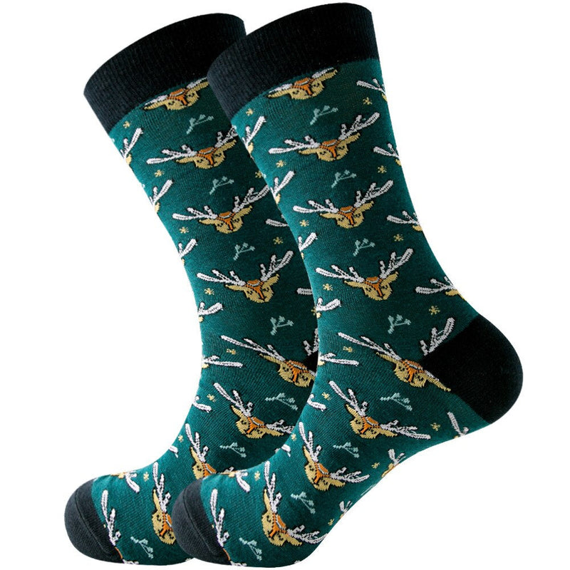 Anyfootwear 5 Pairs Black Brown Size 5-13 Socks Crystal Silk Tide Winter Holiday Design Plus Snowflake Stocking Comfortable To Wear Perfect For Women