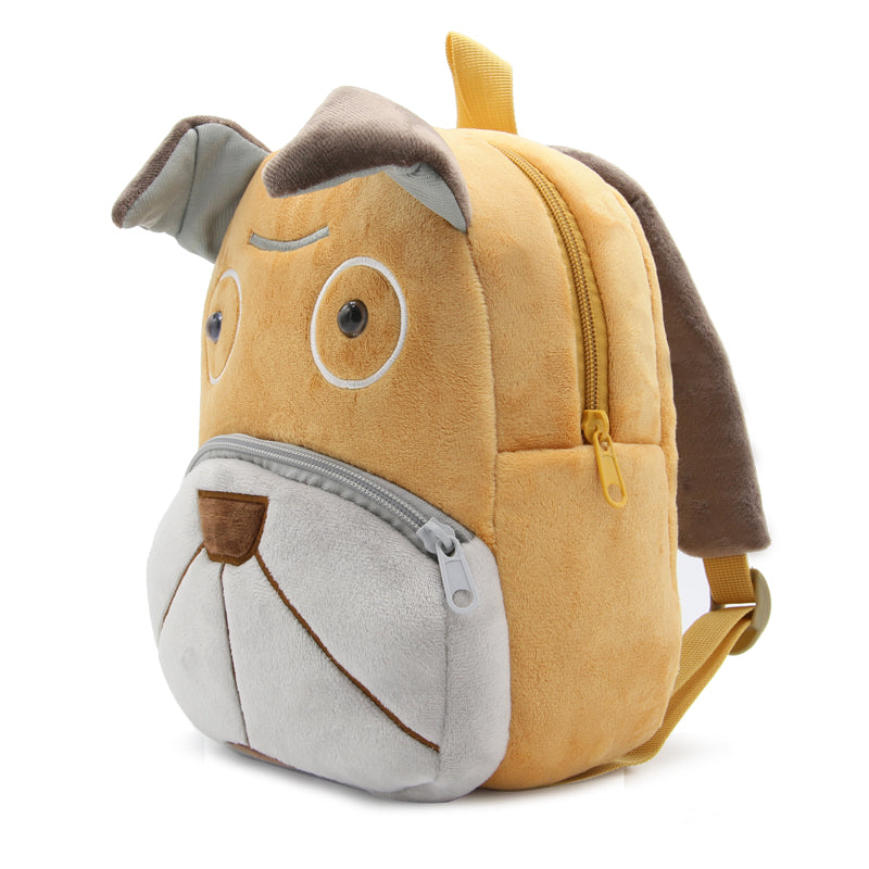 Sharpay Backpack ANYKIDZ 3D Brown Shar Pei Backpack Cute Animal With Cartoon Designs Ch ...