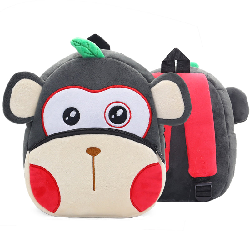 avon kids monkey and backpack 2015 Anypack 3D Grey Monkey School Backpack Cute Animal With Cartoon Design —  GoodGoodHome