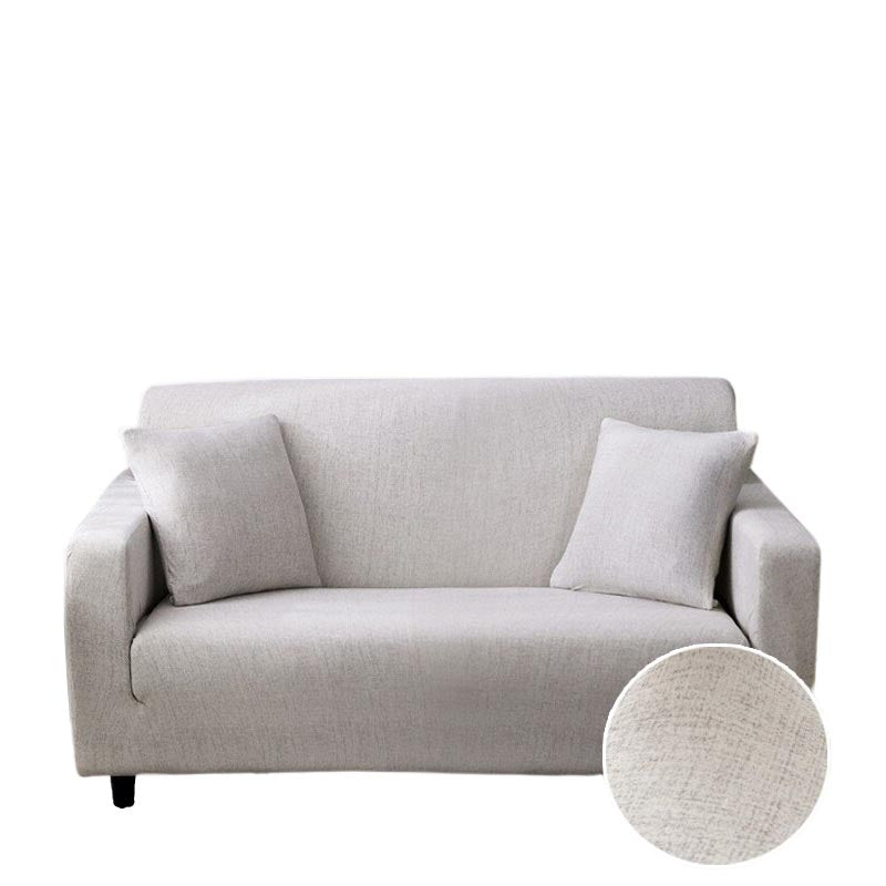 Anyseat 3 Seater Sofa Cover Dirty White Style and Protection For Living Room Sofa Chair Elastic Stretchable Slipcover