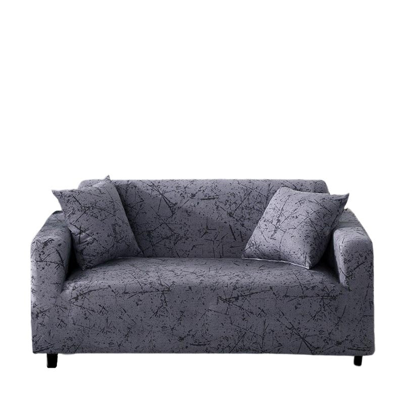 Anyseat 3 Seater Sofa Cover Marble Gray Style and Protection For Living Room Sofa Chair Elastic Stretchable Slipcover