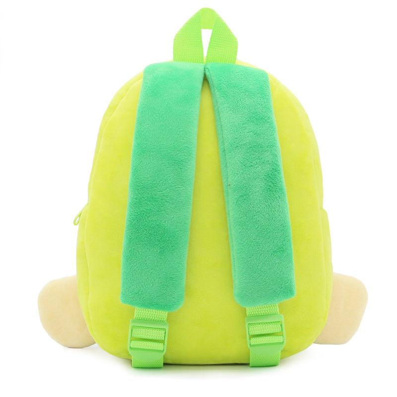 ANYKIDZ 3D Green Turtle School Backpack Cute Animal With Cartoon Designs Children Toddler Plush Bag For Baby Girls and Boys