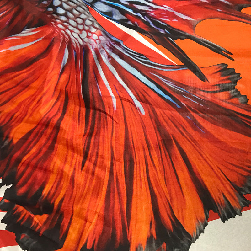 Anyyou 100% Mulberry Silk Red Long Scarf Luxury Brand Women Beach Shawl Wear Swimwear Pashimina Face Shield Foulard