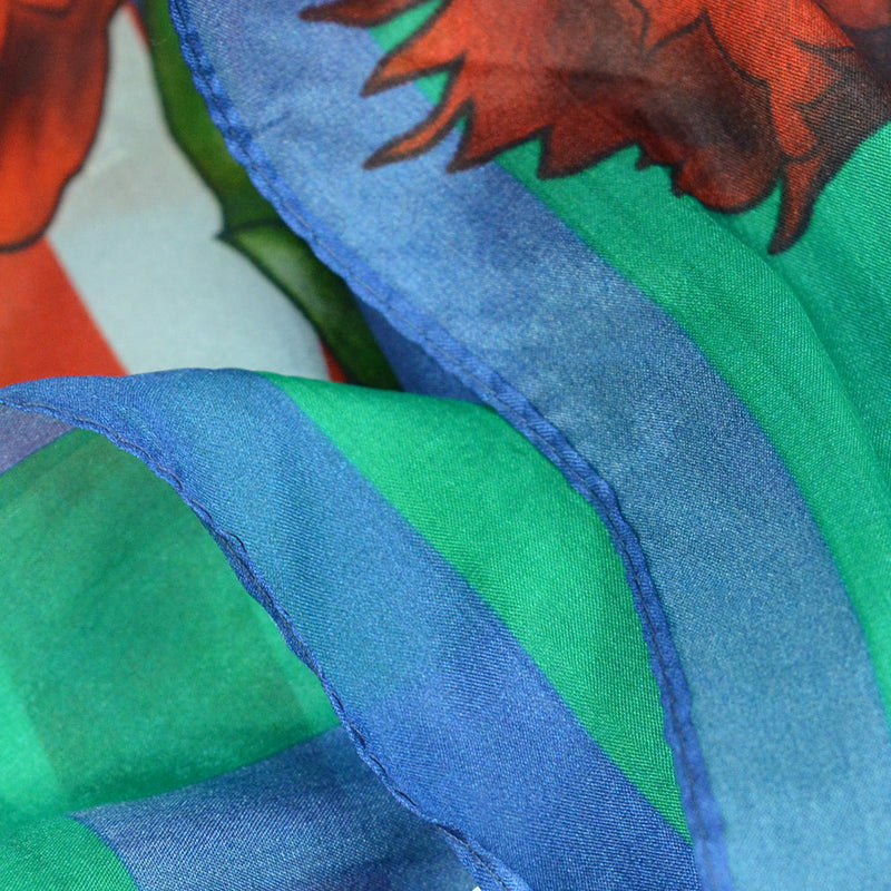 Anyyou 100% Mulberry Silk Red Long Scarf Luxury Brand Women Beach Shawl Wear Swimwear Pashimina Face Shield Foulard