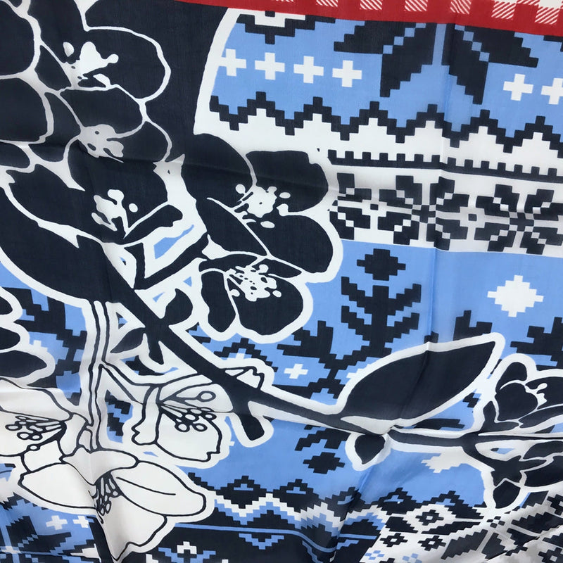 Anyyou 100% Mulberry Silk Dark Blue Long Scarf Luxury Brand Women Beach Shawl Wear Swimwear Pashimina Face Shield Foulard