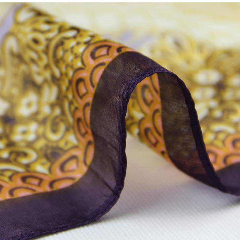 Anyyou 100% Mulberry Silk Mixcolor Long Scarf Luxury Brand Women Beach Shawl Wear Swimwear Pashimina Face Shield Foulard