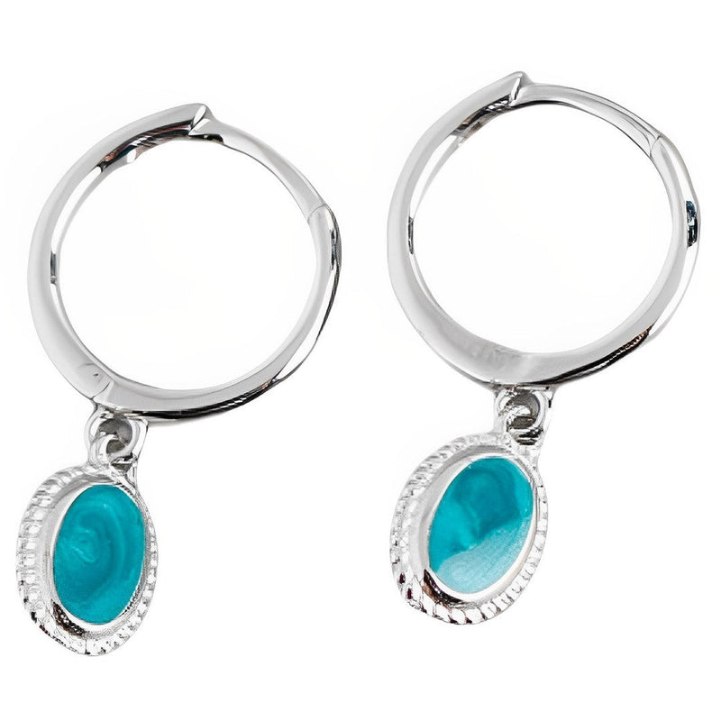 ANYCO Earrings Sterling Silver Luxury Chic Round Green Zircon Stud For Women Girl Teen Fashion Stylish Accessories Jewelry Gifts