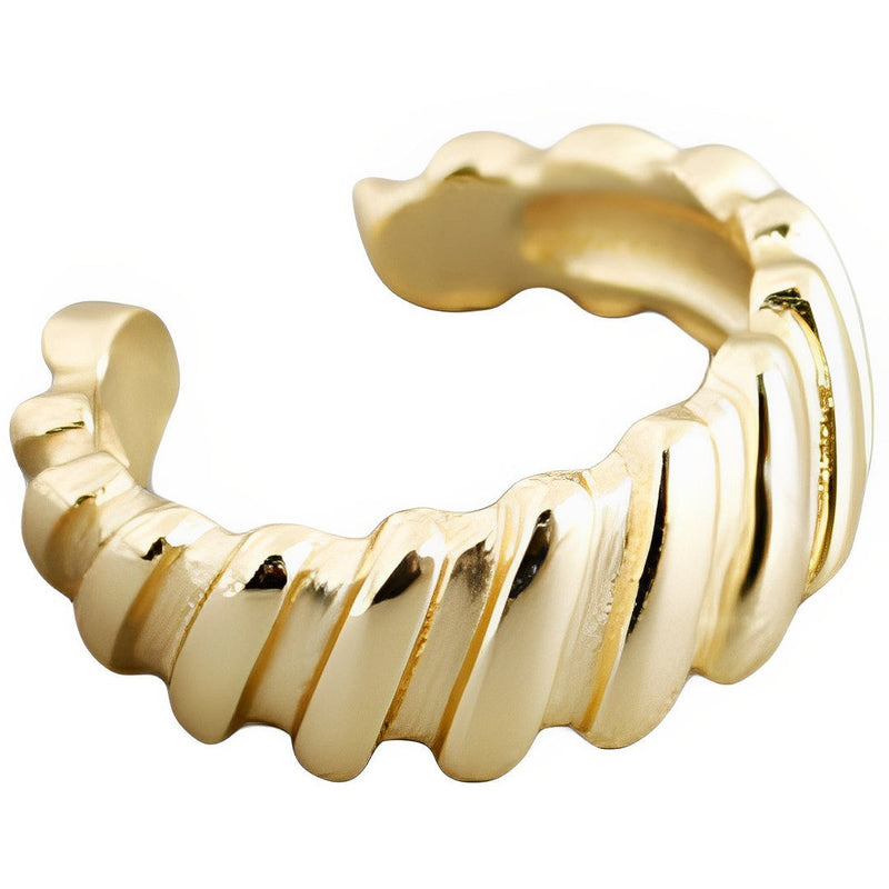 ANYCO Earrings Punk Rock Goth Ear Clip  Minimalism For Women Men Jewelry Gift Gold