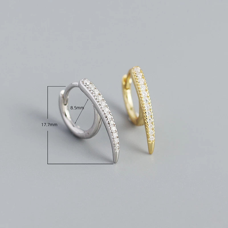 ANYCO Earrings Gold Plated European Bohemian Unique Charm Punk Spiked For Women Girl Teen Chic Fashion Stylish Accessories Jewelry Gifts