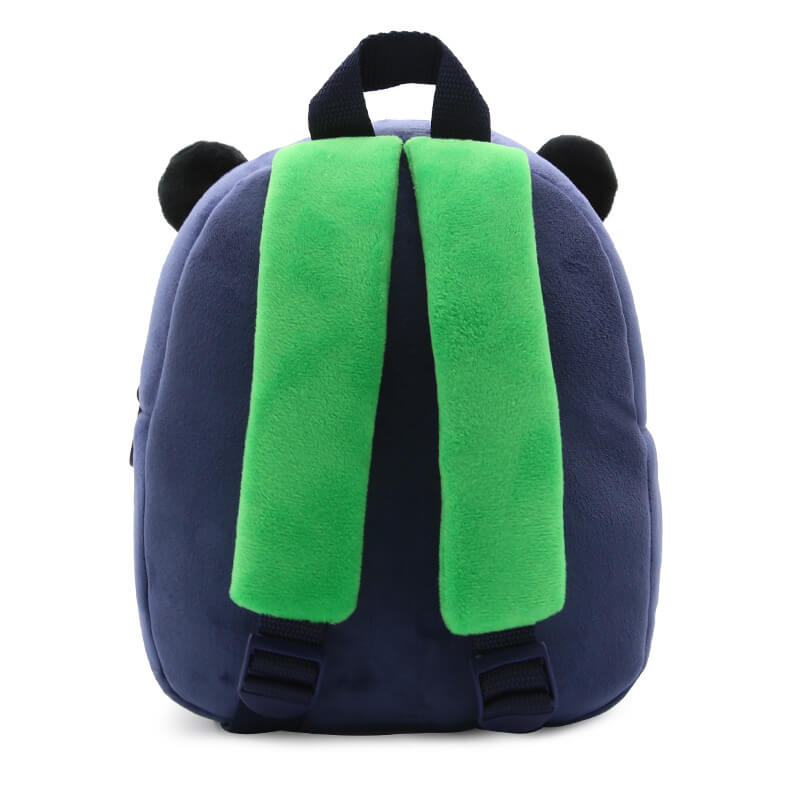 ANYKIDZ 3D Navy Blue Chimpanzees Kids School Backpack Cute Cartoon Animal Style Children Toddler Plush Bag Perfect Accessories For Boys and Girls