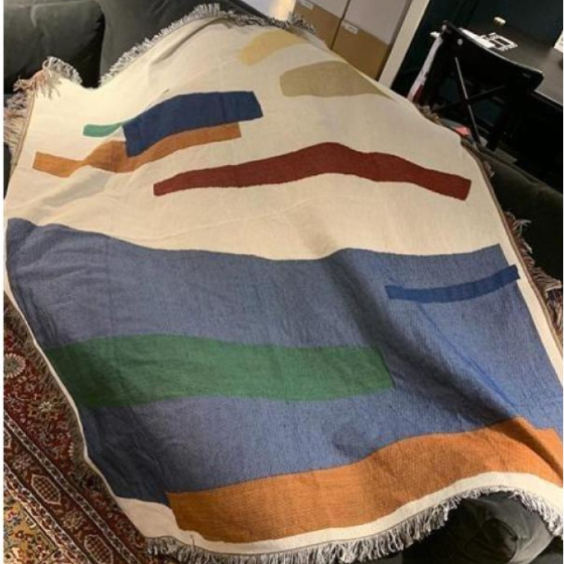 Anycozy Nordic Minimalist Throw Blanket Sofa Bed Cover Tapestry