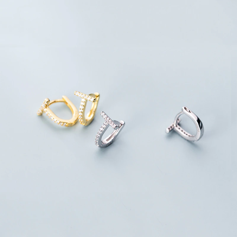 ANYCO Fashion Earrings Silver Genuine 925 Sterling Romantic Unique Floral Bead Stud for Women Sweet Charming Five-petal Flower Jewelry