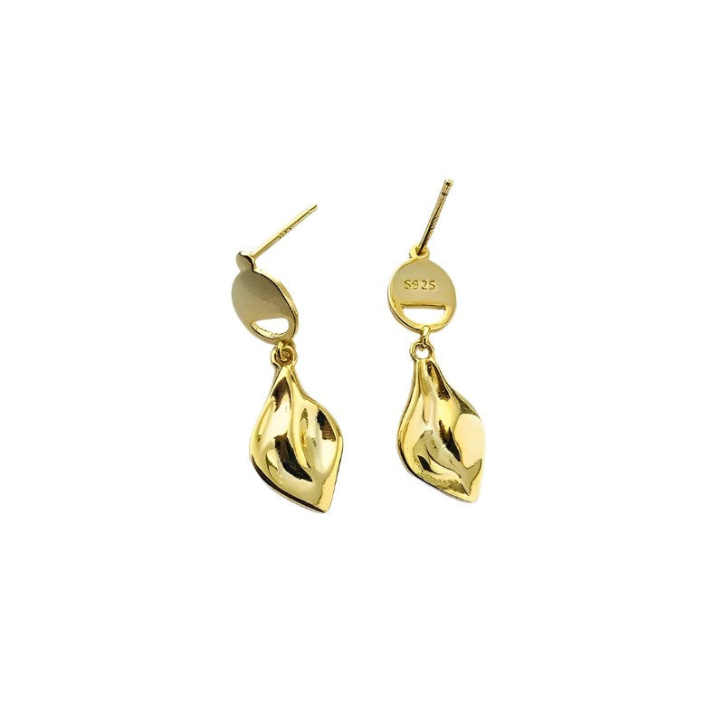 ANYCO Earrings Gold Plated Bohemian Irregular Geometric Punk Dangle Drop  For Women Girl Teen Fashion Stylish Accessories Jewelry Gifts