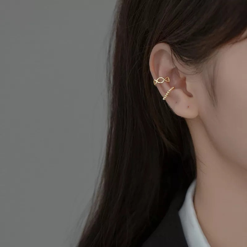 ANYCO Fashion Earrings Spring Gold 925 Sterling Luxury Zircon Simple Pendant Charm Stud for Women Jewelry Accessories