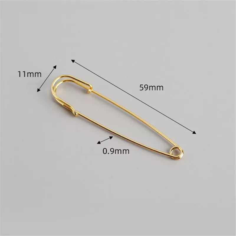 ANYCO Earrings Gold Plated Punk Personality Minimalist Pin Stud For Women Girl Teen Fashion Stylish Accessories Jewelry Gifts