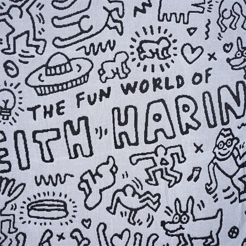 Anycozy Jacquard Graffiti Throw Blanket Sofa Bed Cover Tapestry